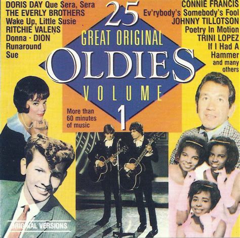 Release “25 Great Original Oldies, Volume 1” by Various Artists - MusicBrainz