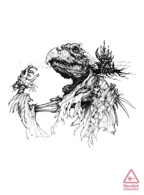 Artwork from the original Dark Crystal Movie. #darkcrystal #skeksis artwork | Dark crystal movie ...