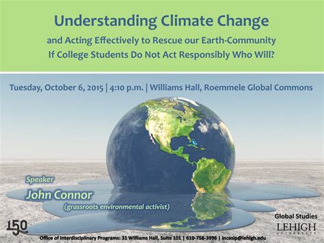 Understanding Climate Change | Environmental Initiative Lehigh University