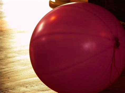 None of the kids wanted to play with the lonely pink balloon...