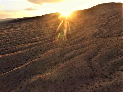 Mojave Desert Diary...: Sunset over the El Paso Mountains...