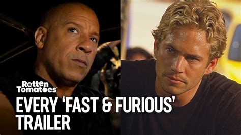 Every 'Fast & Furious' Trailer (2001-2023) - YouTube