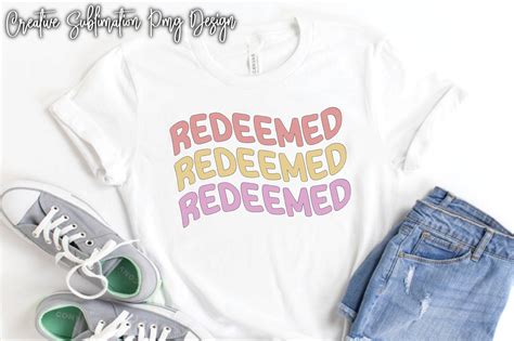 Redeemed Graphic by beautycrafts360 · Creative Fabrica