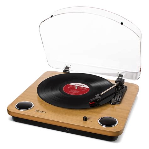 ION Audio Max LP – Vinyl Record Player / Turntable with Built In Speakers, USB Output for ...