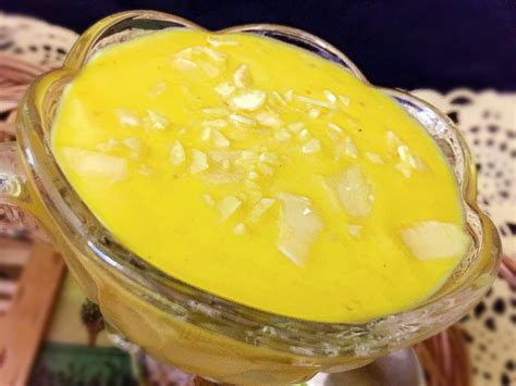 Almond Coconut Mango Kheer – anubala's kitchen