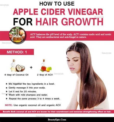 How To Use Apple Cider Vinegar For Hair Growth