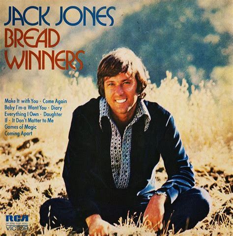 Jack Jones-Bread Winners 1972 | Jack jones, Jones, Worst album covers