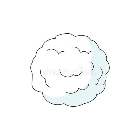 Cotton Ball Clip Art Illustration Vector Isolated Stock Vector - Illustration of corron, cotton ...