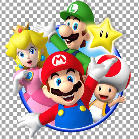 Super Mario and Friends png - El Taller de Hector