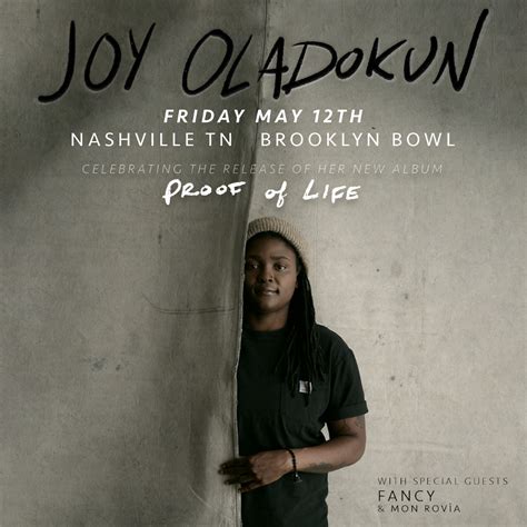 JOY OLADOKUN TO CELEBRATE NEW ALBUM WITH SPECIAL RELEASE SHOW AT ...