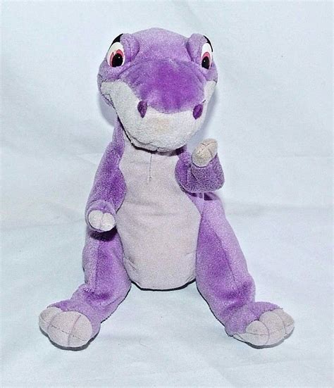 Chomper T-Rex Land Before Time Purple Dinosaur 8" Plush 1996 Equity Toys Vintage | Dinosaur ...