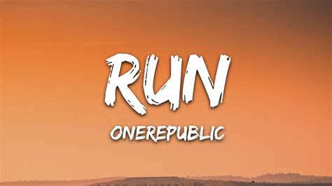 OneRepublic - Run (Lyrics) Chords - Chordify