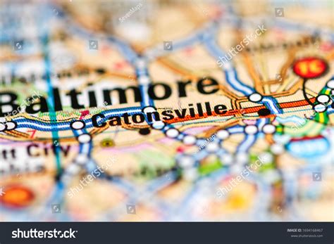 11 Catonsville Maryland Map Stock Photos, Images & Photography ...