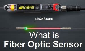 What is Fiber Optic Sensor? - plc247.com