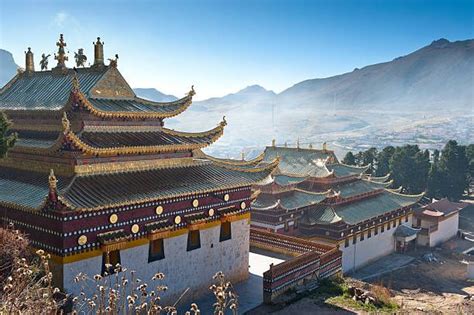 Lama temple in Beijing, China on a misty morning | Beijing, Tibet, Tourist