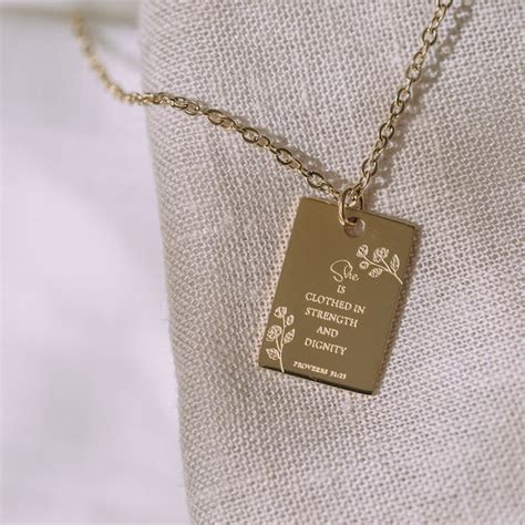 Bible Verse Jewelry - Etsy