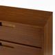 Manor Park Sonoma 6-Drawer Solid Wood Dresser, Walnut - Walmart.com