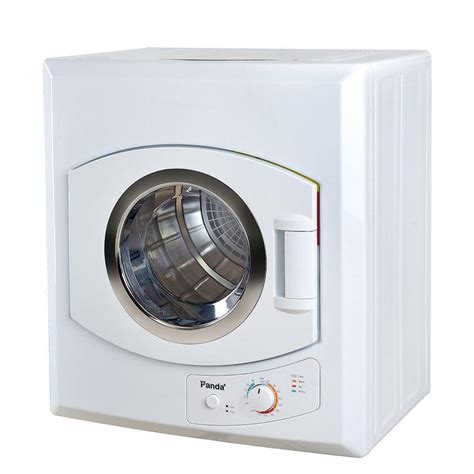 Panda 2.65 cu. ft. White Compact Electric Portable Laundry Dryer-PAN40SF - The Home Depot