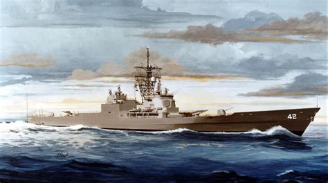 CGN 42 AEGIS Nuclear Strike Cruiser, 1978 concept art. Canceled. | United States Navy 1945 ...