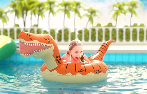 Jasonwell Inflatable Dinosaur Pool Float Tube