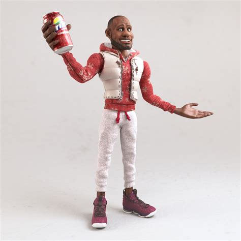 Aardman Nathan Love Animates A CG LeBron James With A Stop-Motion Vibe