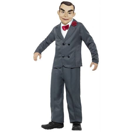 Goosebumps Slappy the Dummy Costume, Grey Goosebumps Costume