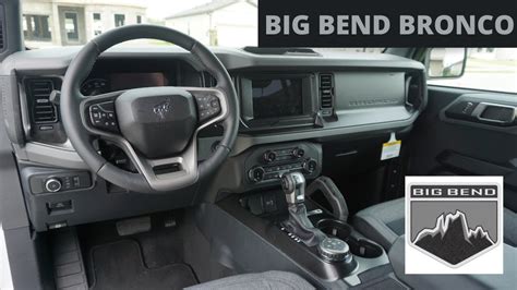 Which Ford Bronco Has The BEST Interior? 2022 Ford Bronco Big Bend Walk ...