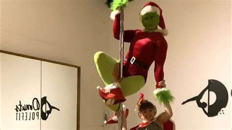 Pole dancing Grinch steals Christmas - YouTube