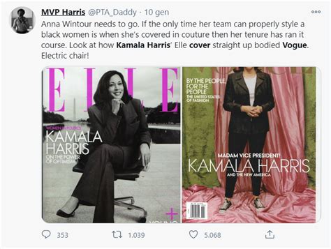 The controversy over Vogue cover with Kamala Harris