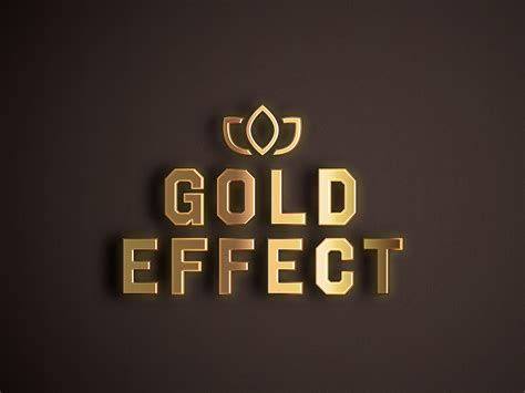 Gold Text Effect - Graphicsfuel