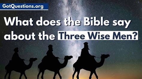 What does the Bible say about the Three Wise Men? | Three Kings / Three Magi - YouTube