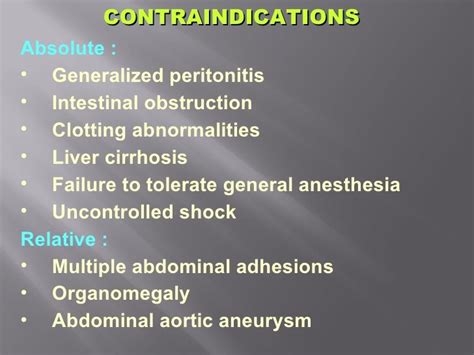 Complications of laparoscopic surgeries