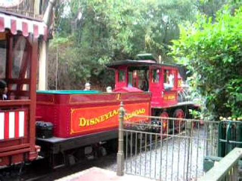 Disneyland Railroad #1 CK Holliday at New Orleans Square - 2010 - YouTube