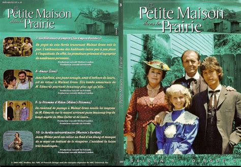 Jaquette DVD de La petite maison dans la prairie saison 9 DVD 3 - Cinéma Passion