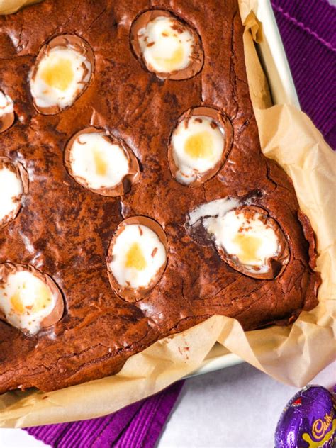 Creme Egg Brownies - How to make the Perfect Creme Egg Brownie!