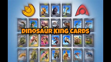 Dinosaur King Cards - YouTube