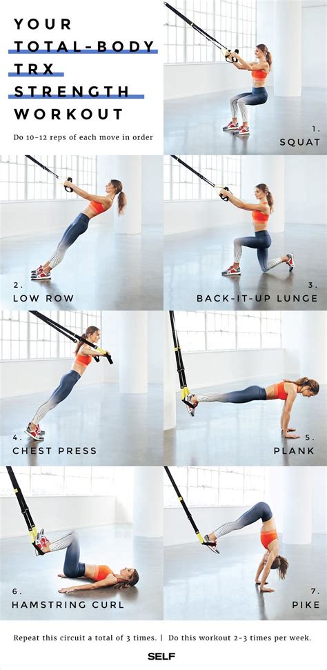 Work Your Entire Body With This Supercharged TRX Workout | Trx workouts ...