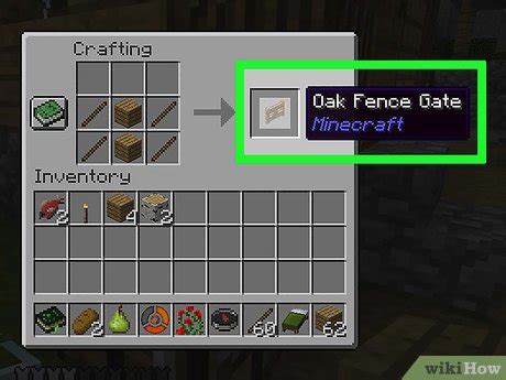 How to Make a Gate in Minecraft: 10 Steps (with Pictures)