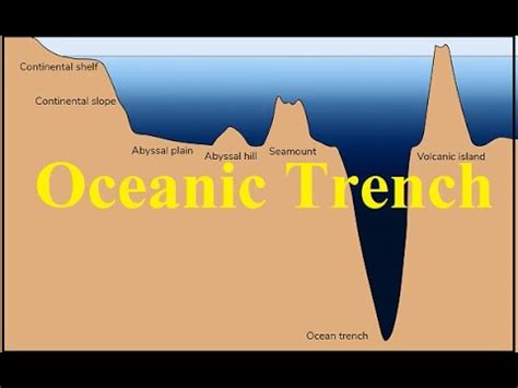 Oceanic trenches/What is Oceanic Trenches/How Oceanic trenches are ...