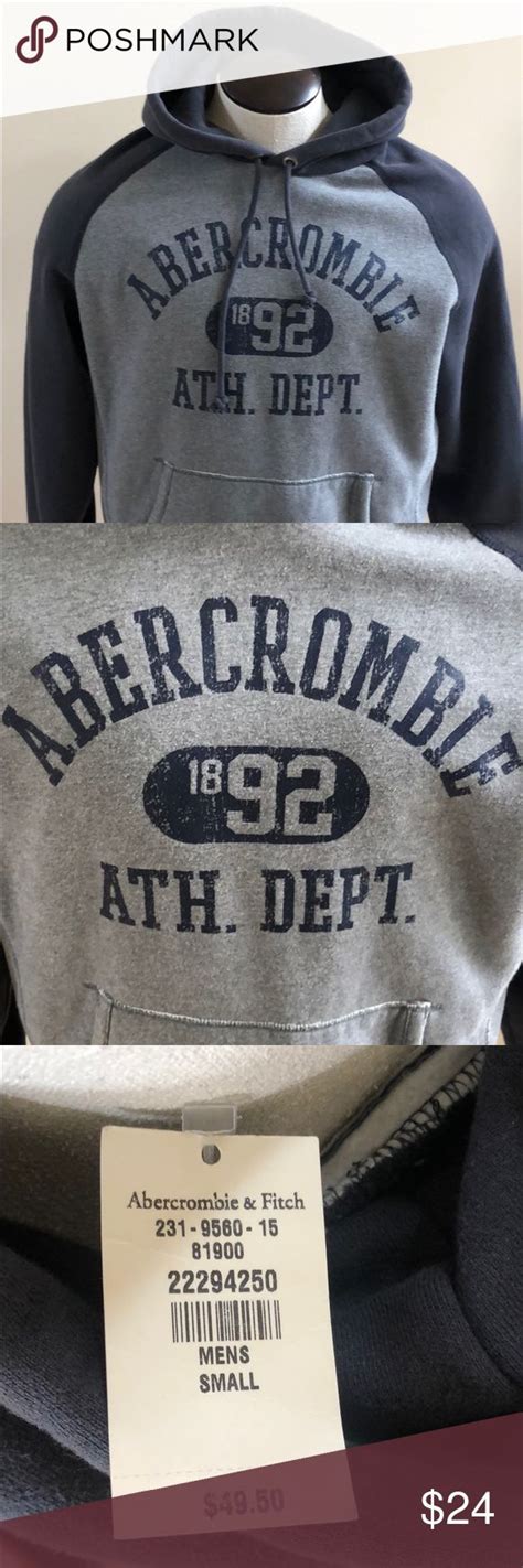 Abercrombie & Fitch new with tag pullover hoodie. | Hoodies, Pullover hoodie, Vintage hoodies