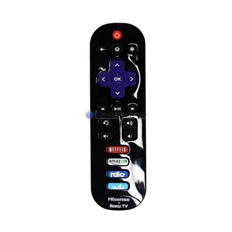 Genuine Hisense EN-3A32 Smart TV Remote control with ROKU Built in