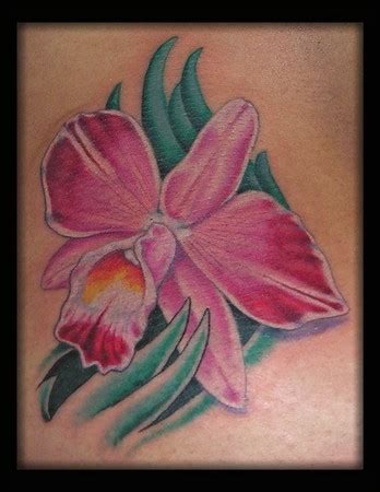 Cattleya Orchid : Tattoos