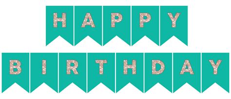 6 Best Images of Happy Birthday Printable Banners Signs - Free Printable Happy Birthday Banner ...