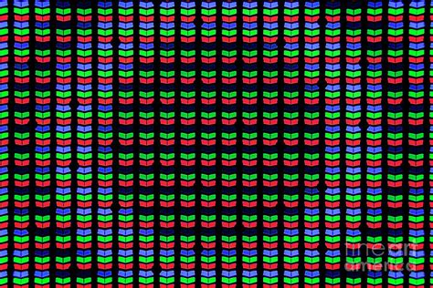 Lcd Pixel Structure Photograph by Frank Fox/science Photo Library - Fine Art America