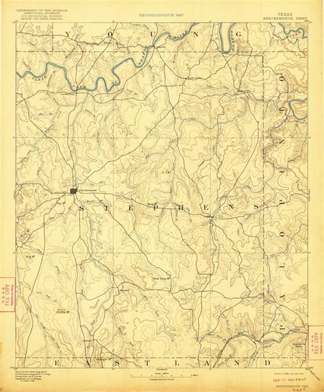 Breckenridge Sheet - Side 1 of 1 - The Portal to Texas History