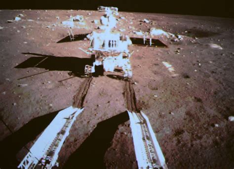 China's Moon Rover Wakes Up, But Isn't Out Of The Woods Yet : The Two-Way : NPR