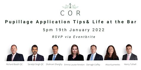 Join 1 Crown Office Row for an evening discussing Pupillage Application ...