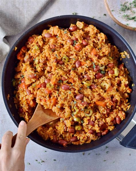 Spanish Rice And Beans | Easy Recipe - Elavegan