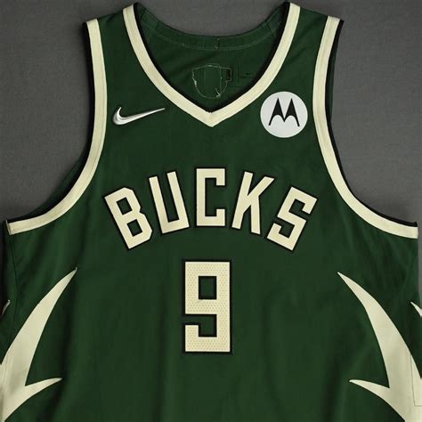 Bobby Portis Jr. - Milwaukee Bucks - Game-Worn Earned Edition Jersey ...