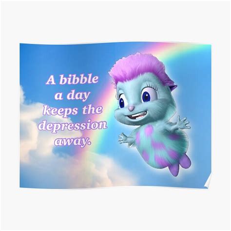 "Bibble Motto" Poster for Sale by Gonzine | Redbubble